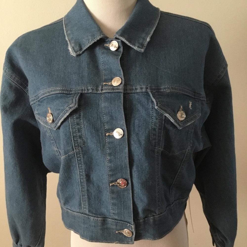 HOST PICK-JUICY COUTURE WAIST JEAN JACKET/ FULL CUFF SLEEVES/SIZE M/ NWT